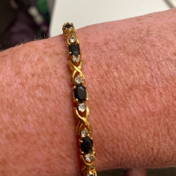Sapphire Bracelet 925 - Picture 1 of 1
